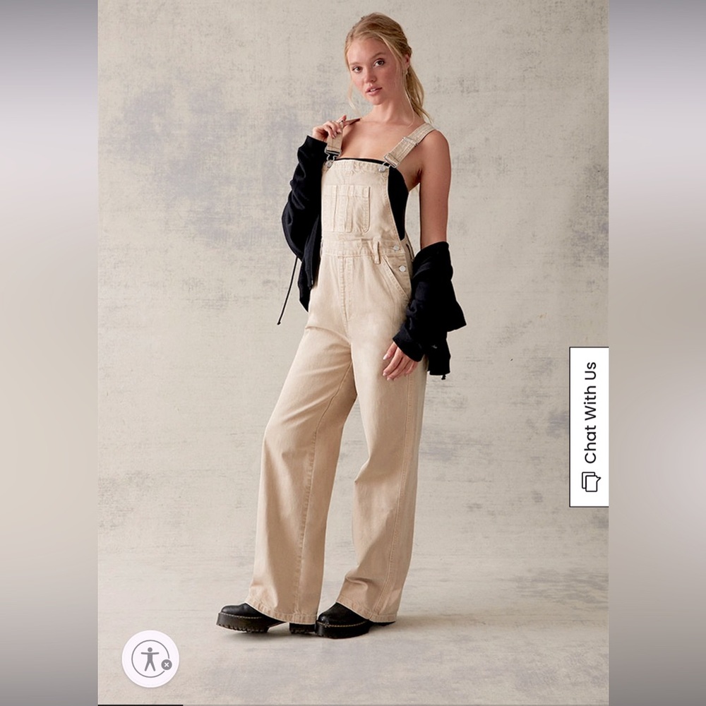 Free People “We the Free” Overalls Size 26